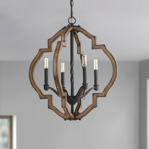 Progress Lighting Spicewood Gilded Iron Pendant by Progress Lighting P4766-71