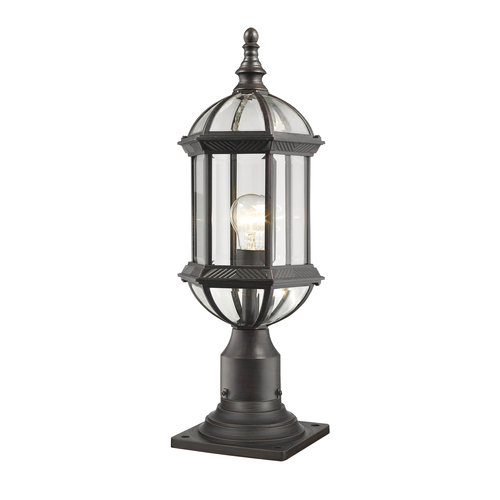 Annex Rust Post Light by Z-Lite