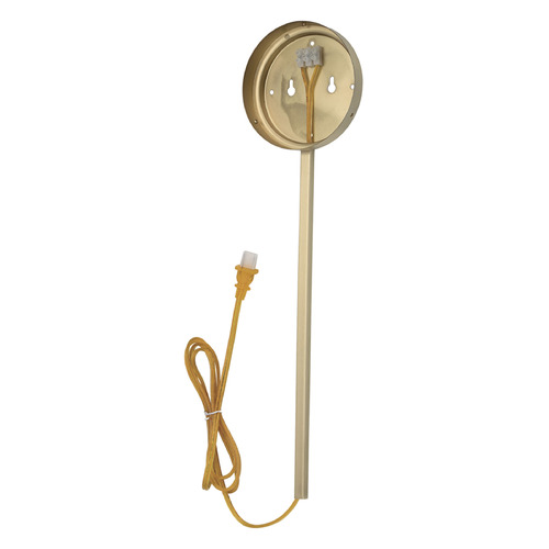 Arnsberg Dessau Turbo Satin Brass Lamp Wire and Cord Set