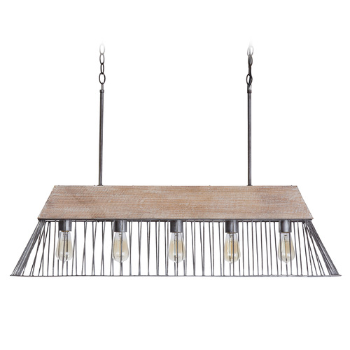Russell 42-Inch Linear Light in Urban Wash by Capital Lighting