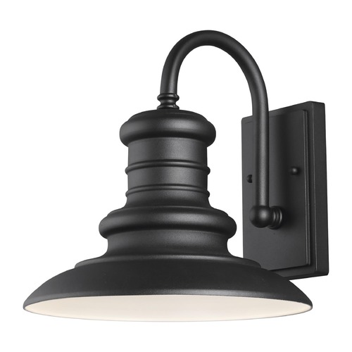 Redding Station Textured Black LED Outdoor Wall Light by Generation Lighting