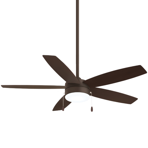 Airetor 52-Inch LED Indoor Fan in Bronze by Minka Aire