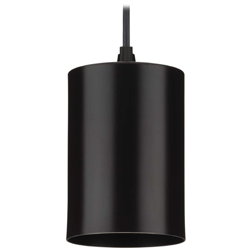 LED Pendant from the 5In Cyl Rnds Collection in Antique Bronze Finish