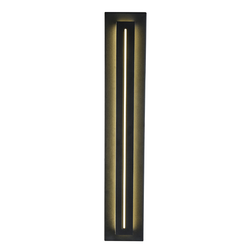 Avenue Lighting Avenue Outdoor Collection LED Wall Mount in Black by Avenue Lighting AV3228-BK