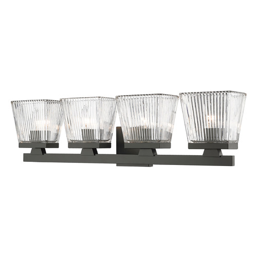 Astor Matte Black Bathroom Light by Z-Lite