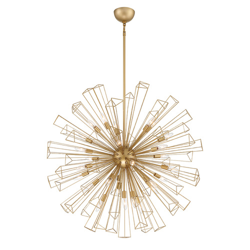 Dendelio 40.50-Inch Chandelier in Gold by Eurofase