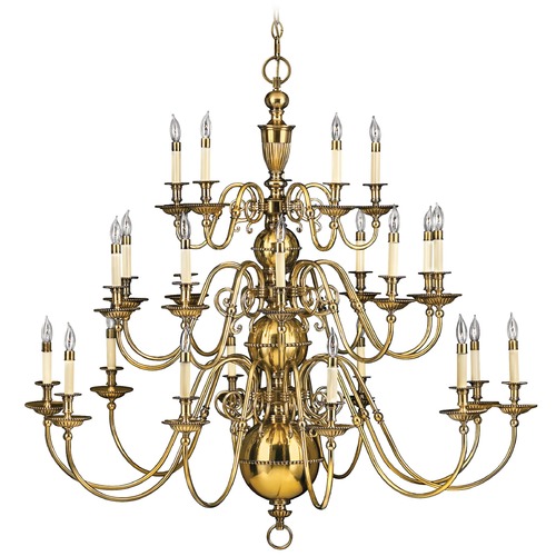 25-Light Chandelier in Burnished Brass by Hinkley Lighting