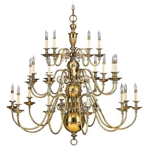 Hinkley 25-Light Chandelier in Burnished Brass by Hinkley Lighting 4419BB