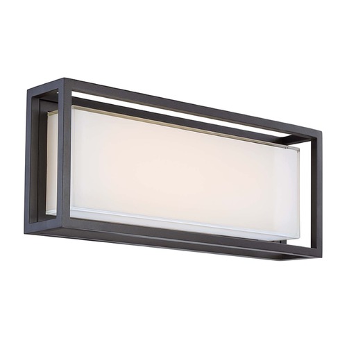 Modern Forms by WAC Lighting Framed LED Wall Light in Bronze by Modern Forms WS-W73620-BZ