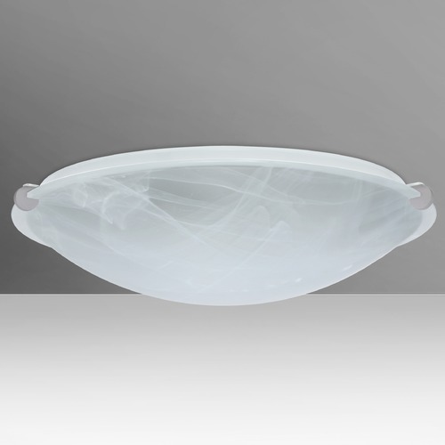 Besa Lighting Trio Satin Nickel LED Flushmount Light