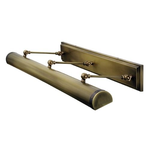 Steamer Antique Brass & Mahogany Bronze Picture Light by House of Troy Lighting