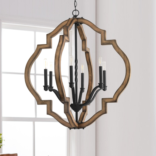 Progress Lighting Spicewood Gilded Iron Pendant by Progress Lighting P4767-71