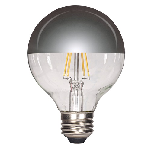 LED G25 Bulb Medium Base 2700K 120V Dimmable by Satco Lighting