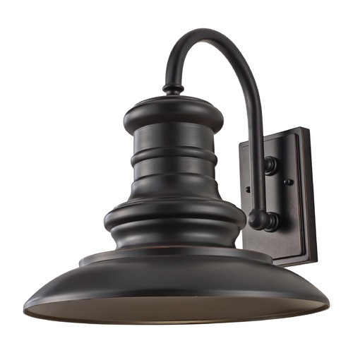 Generation Lighting Redding Station Restoration Bronze LED Outdoor Wall Light by Generation Lighting OL9004RSZ/T