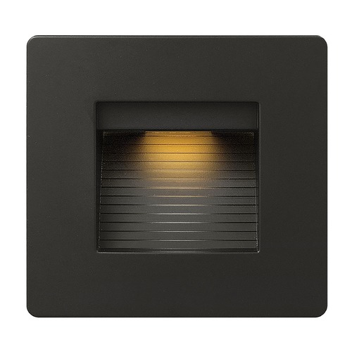 Hinkley Luna 120V LED Horizontal Step Light in Satin Black by Hinkley Lighting 58506SK