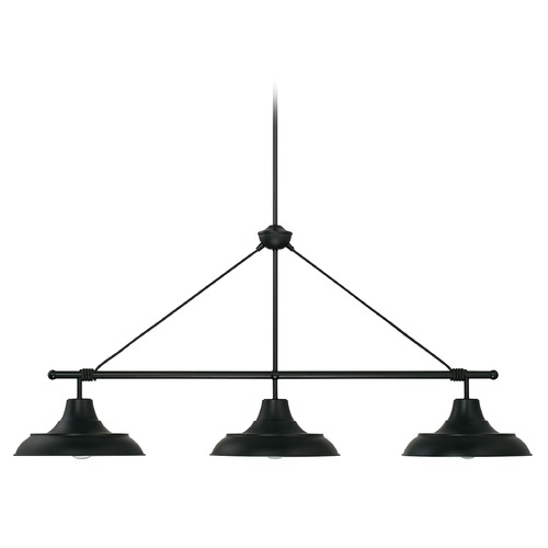 Reeves Bronze 3-Light Bath Light with Clear Seeded Glass by HomePlace by Capital Lighting