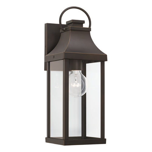 Capital Lighting Bradford 17.25-Inch Outdoor Wall Lantern in Bronze by Capital Lighting 946411OZ