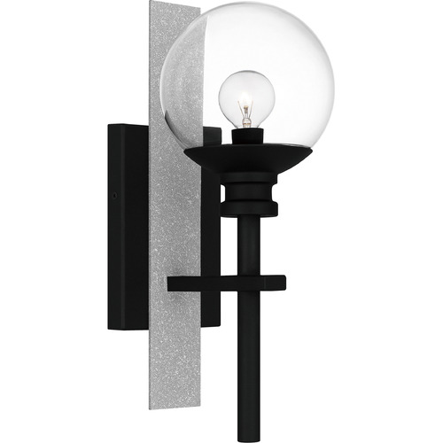 Quoizel Lighting Gladstone Earth Black Outdoor Wall Light by Quoizel Lighting GLS8406EK