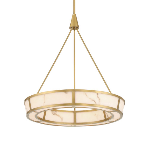 Velaris 24-Inch LED Pendant in Legacy Brass by Minka Lavery