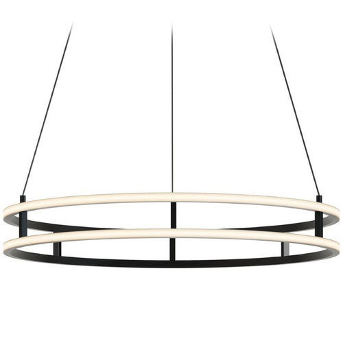 Afx Lighting Gemini Black LED Pendant Light