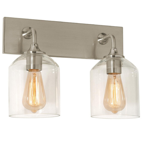 Afx Lighting William Satin Nickel Bathroom Light