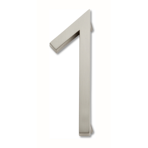 Atlas Homewares Brushed Nickel House Number 1 by Atlas Homewares AVN1-BRN