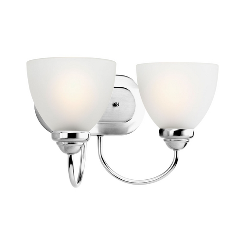 Heart Bathroom Light in Polished Chrome by Progress Lighting