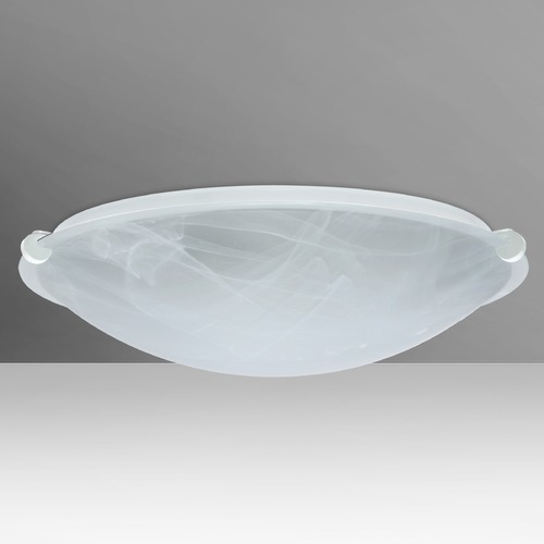 Besa Lighting Trio White LED Flushmount Light