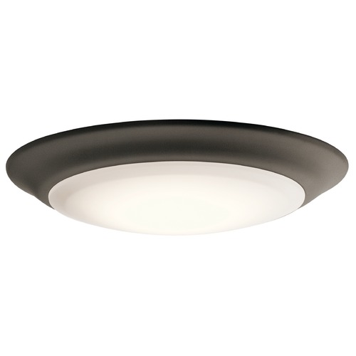 Downlight Gen II 7.50-Inch LED Flush Mount in Olde Bronze 2700K by Kichler Lighting