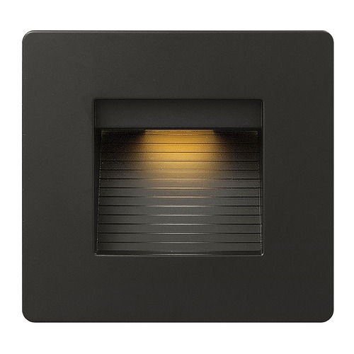 Hinkley Luna 120V LED Horizontal Step Light in Black by Hinkley Lighting 58506SK3K