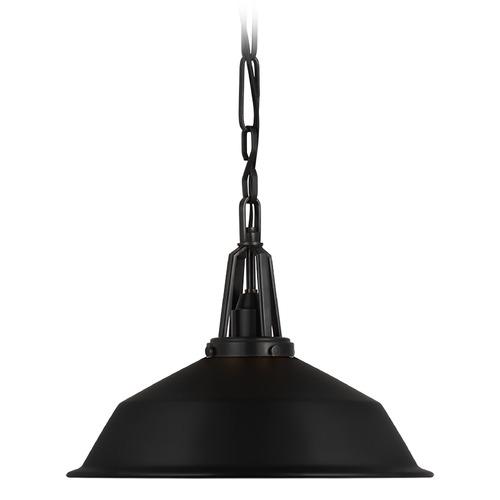 Chapman & Myers Layton 14-Inch Pendant in Bronze by Visual Comfort Signature