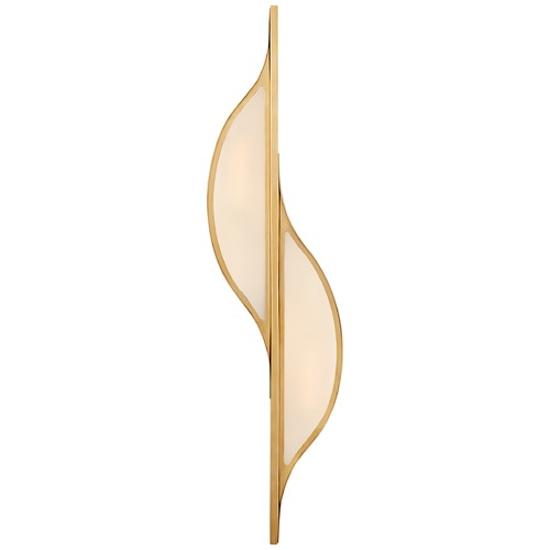 Kelly Wearstler Avant Large Sconce in Antique Brass by Visual Comfort Signature