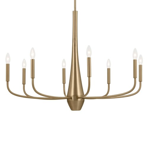 Deela Champagne Bronze Chandelier by Kichler Lighting