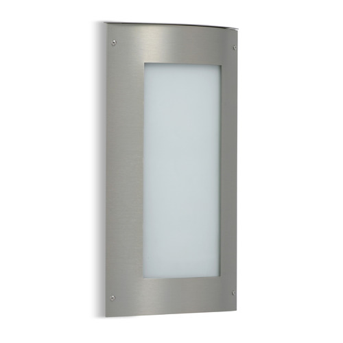 Besa Lighting Besa Lighting Expo 16 Silver LED Outdoor Wall Light EXPO16-WA-LED-SL