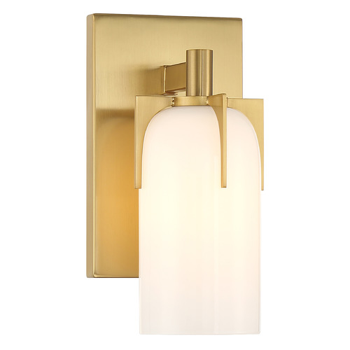 Savoy House Lighting Caldwell Warm Brass Sconce
