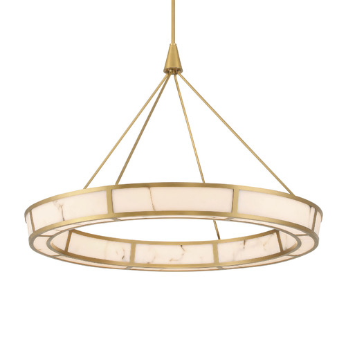 Velaris 36.25-Inch LED Pendant in Legacy Brass by Minka Lavery
