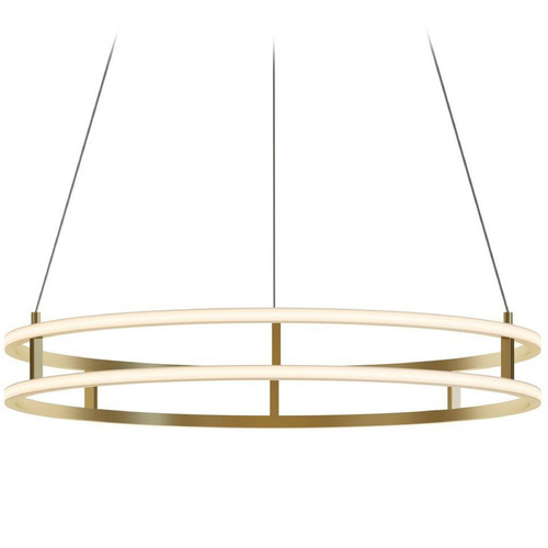 Afx Lighting Gemini Gold LED Pendant Light