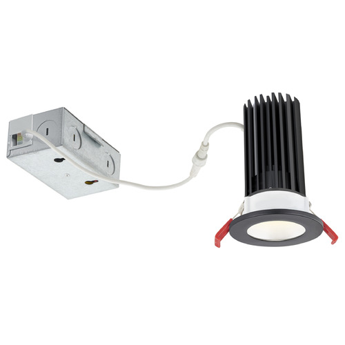 5CCT 2'' LED Canless 15W Smooth Nickel Recessed Light 24Deg by Recesso