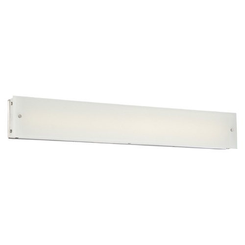 George Kovacs Lighting Burron LED Bath Light in Brushed Nickel by George Kovacs P1324-084-L