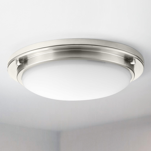 Apogee Brushed Nickel LED Flush Mount 3000K 1660LM by Progress Lighting