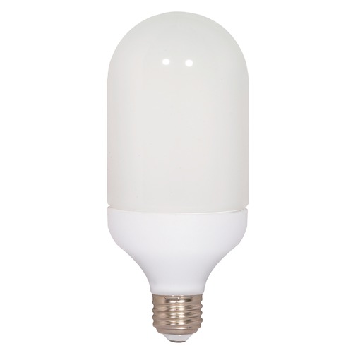 Satco Lighting Satco 20 Watt Bullet Capsule Fluorescent 2800K 1200 Lumens 82 CRI Medium Base 277 Volt S7367