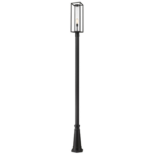 Dunbroch Black Post Light by Z-Lite