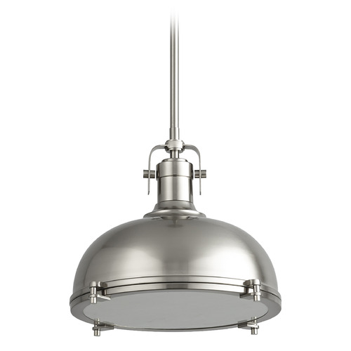 Vida 16.5-Inch Pendant in Satin Nickel by Oxygen Lighting