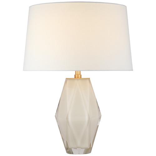 Visual Comfort Signature Collection Chapman & Myers Palacios Medium Table Lamp in White by Visual Comfort Signature CHA8439WGL