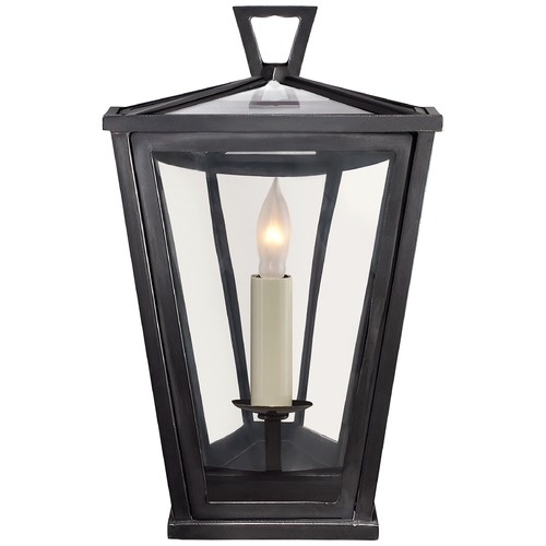 E.F. Chapman Darlana Mini Wall Lantern in Bronze by Visual Comfort Signature
