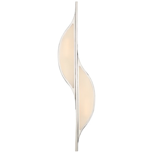 Kelly Wearstler Avant Large Sconce in Nickel by Visual Comfort Signature