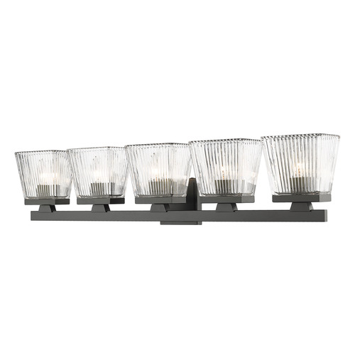 Astor Matte Black Bathroom Light by Z-Lite