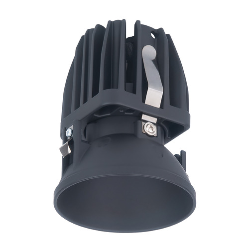 WAC Lighting 2-Inch FQ Shallow Black LED Recessed Trim by WAC Lighting R2FRD1L-WD-BK