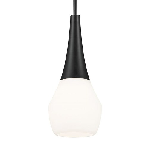 Kichler Lighting Deela Black Mini-Pendant by Kichler Lighting 52529BK