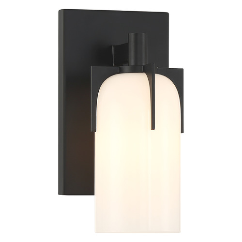 Savoy House Lighting Caldwell Matte Black Sconce
